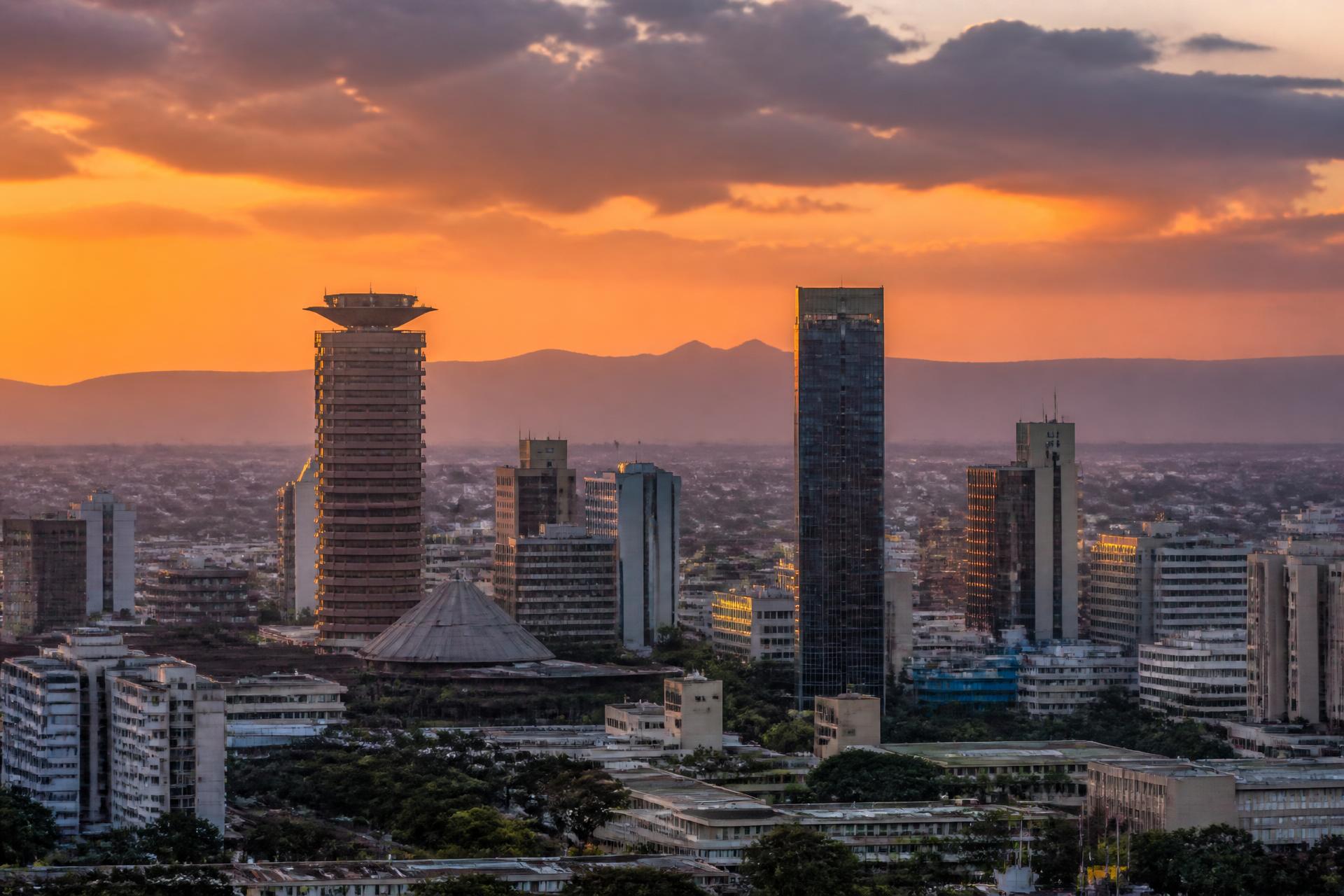 Nairobi skyline